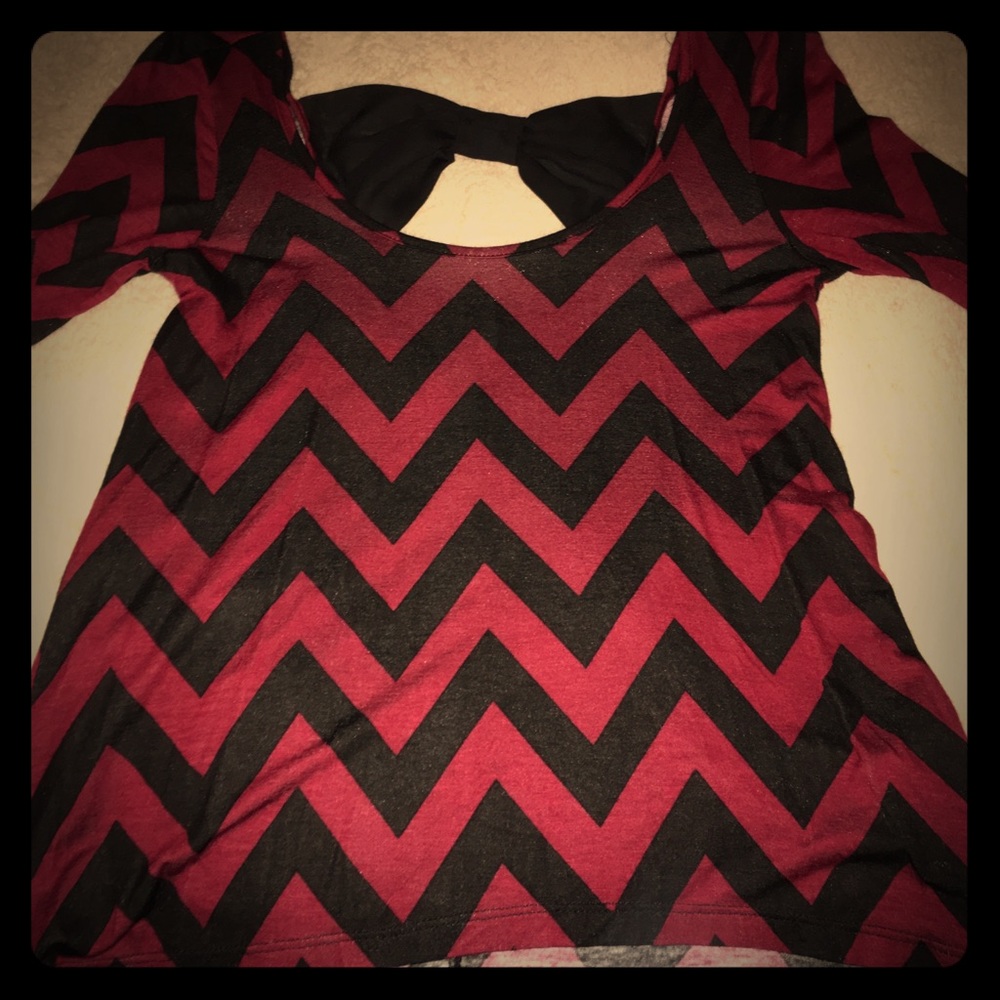 Charlotte Russe chevron top